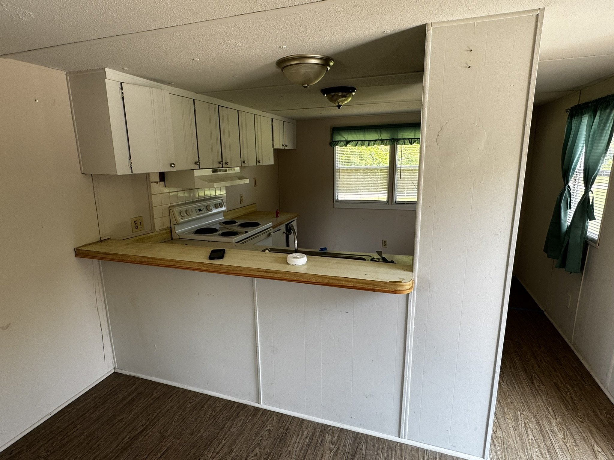 After - Ceiling feature